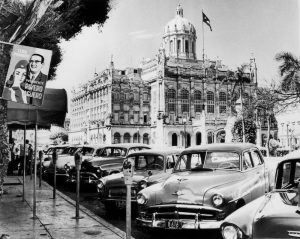 Former president Machado's palace in sept 1958